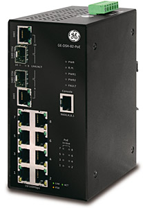 промышленный коммутатор 8 портовый GE-DSH-82