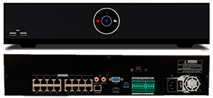  Сетевой 8 Мп видеорегистратор на 16 каналов с коммутатором РоЕ производства Smartec