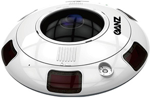  12-мегапиксельная fisheye IP-камера GANZ с уличным термокожухом для работы до -40 °C