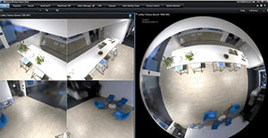 система управления видеонаблюдением Expert с поддержкой панорамных камер