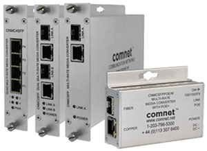  Однонаправленный SFP-медиаконвертер ComNet