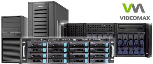 высоконадежные серверы VIDEOMAX для систем видеонаблюдения