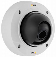 2 MP купольная IP-видеокамера наблюдения AXIS P3225-V Mk II с моторизованным Р-Iris вариообъективом 3-10,5 мм и чувствительностью до 0.03 лк