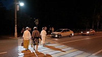 В Подмосковье появился первый пешеходный переход с умной подсветкой Умная «зебра» в Красногорске