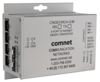 Новые «однонаправленные» медиаконвертеры ComNet для объектов критической инфраструктуры Оптический медиаконвертер Comnet CNGEUMC4 c SFP-портами
