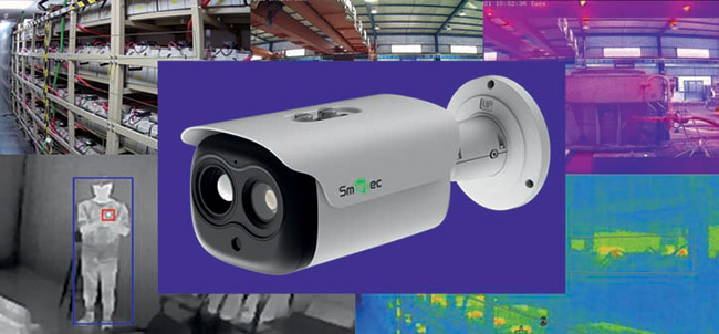 Интеллектуальный биспектральный комплекс STX-IP5657AL: тепловизор с IP-камерой видимого диапазона Интеллектуальный биспектральный комплекс STX-IP5657AL: тепловизор с IP-камерой видимого диапазона