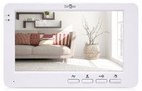 Новые AHD-/ CVBS-мониторы домофона Smartec с диагональю 7” и возможностью контроля 2 дверей Цветной видеодомофон Smartec ST-MS107HM-WT