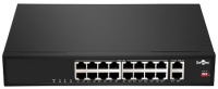 Smartec ST-NS316MB-GD: неуправляемый сетевой PoE-коммутатор на 16 портов
