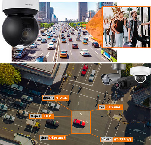 решения Wisenet для дорожных систем видеонаблюдения