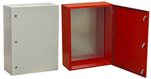 корпус ЩРНМ 2.0 в сером и красном цветовом исполнении