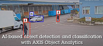 видеоаналитика AXIS Object Analytics