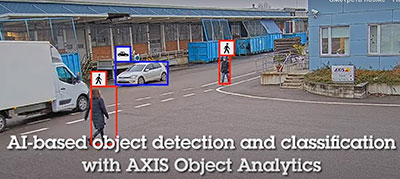 видеоаналитика AXIS Object Analytics