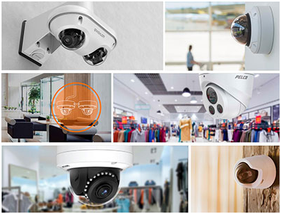 купольные IP-камеры наблюдения популярных брендов