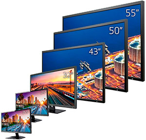 профессиональные LCD-мониторы видеонаблюдения