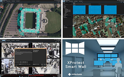 Smart Map и Smart Wall в VMS видеонаблюдения XProtect Corporate