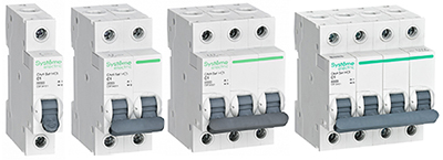 автоматические выключатели Systeme Electric City9 Set 1–4 А
