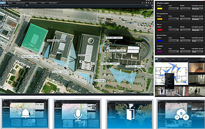 система управления видеонаблюдением XProtect Expert с функцией Smart Map
