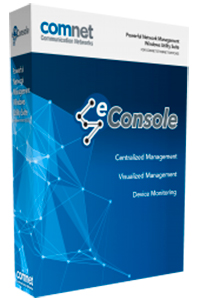 программа eConsole для централизованного управления промышленными Ethernet коммутаторами ComNet