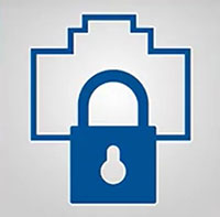 однонаправленный SFP медиаконвертер с киберзащитой