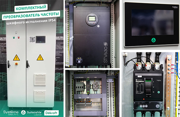 компоненты шкафа управления комплектного