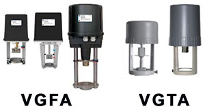 электромеханические приводы клапанов SystemeBMSAct VGFA и VGTA