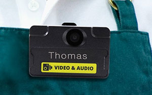 легкая носимая камера регистратор VT100 Body-Worn Camera