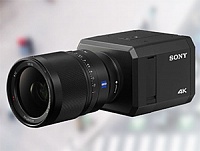 Sony задает новый тренд: IP-камеры видеонаблюдения с Ultra HD 4K, чувствительностью  0,004 лк и креплением для объектива с байонетом E 