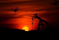 «Роснефть» начала использовать дроны для контроля выбросов метана на объектах Контроль выбросов парниковых газов с помощью беспилотников