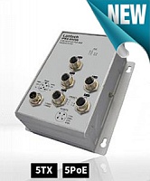 Новинка Lantech — 5-портовый промышленный коммутатор IPES-0005B для систем видеонаблюдения на транспортных средствах Новинка Lantech — 5-портовый промышленный коммутатор IPES-0005B для систем видеонаблюдения на транспортных средствах