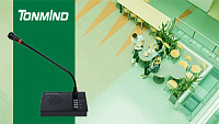 Новый микрофонный пульт управления Tonmind SIP-M10 для IP-систем оповещения и трансляции звука IP пульт управления микрофонный Tonmind SIP-M10