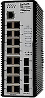Lantech выпустила уличные коммутаторы c 16 медными и 4 SFP портами для создания отказоустойчивых сетей системы видеонаблюдения или контроля доступа