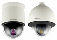 Высокоскоростные 2 МР PTZ-камеры марки Samsung для видеонаблюдения в помещениях и на улице